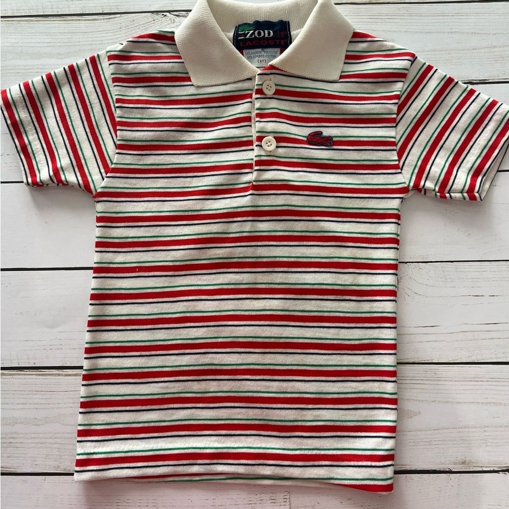Youth 1970s IZOD Lacoste Polo Shirt size 4T